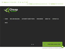 Tablet Screenshot of cheapseodeals.com